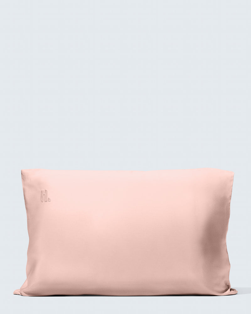 Silky Bamboo Pillowcase Powder Pink