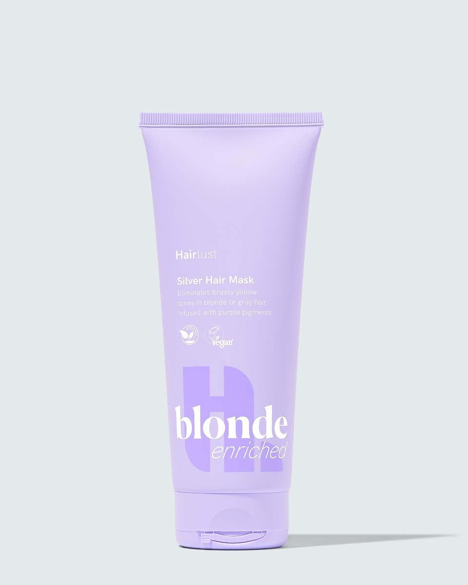 Den sandsynlige ufravigelige camouflage Enriched Blonde™ Silver Hair Mask | 200 ml | Neutralizing brassy tones– Hairlust