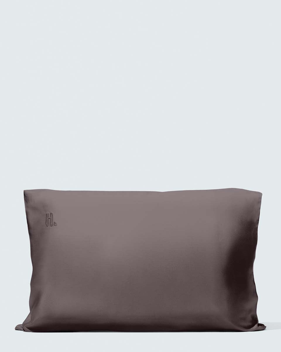 Silky Bamboo Pillowcase, Slate Gray